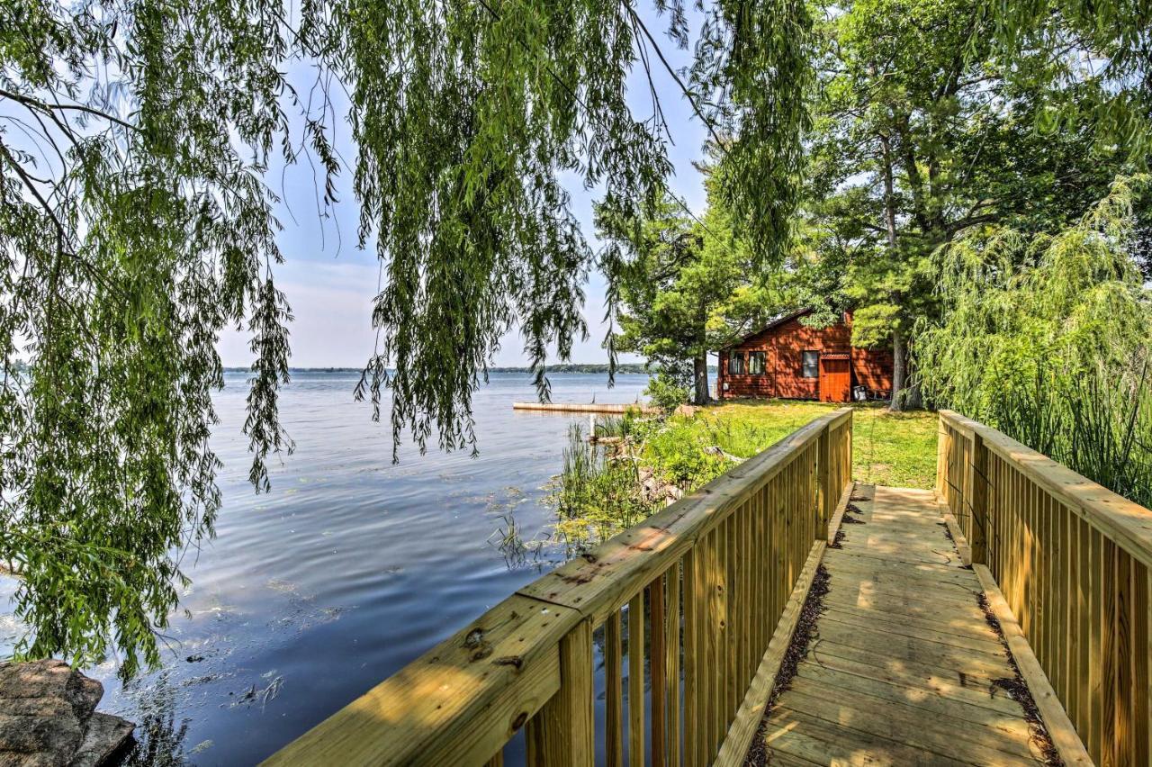 Private Island With Land Access Cabin Hammond Exterior foto
